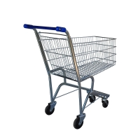 Carrinho de Supermercado Simples 90 e 130 Litros | Zinco & Arte
