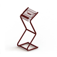 Porta Folheto | Zinco & Arte